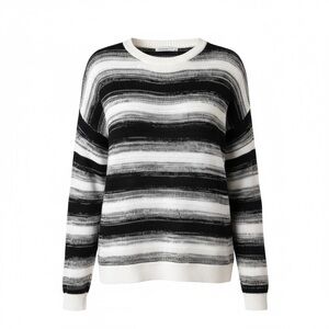 Navy & White Striped Vince Sweater